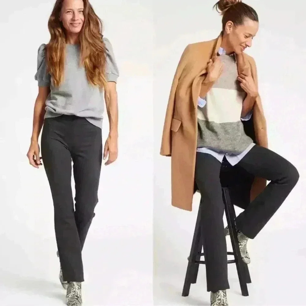 Betabrand Straight-Leg | Two-Pocket Dress Pant Yoga Pants size XS
